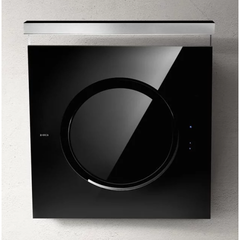 Elica 80厘米 550m³/h OM Touch Screen 傾斜煙囪式抽油煙機 (黑色)